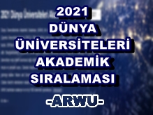 Dünya Üniversitelerinin Akademik Sıralaması'nda 8 Türk Üniversite'de Var