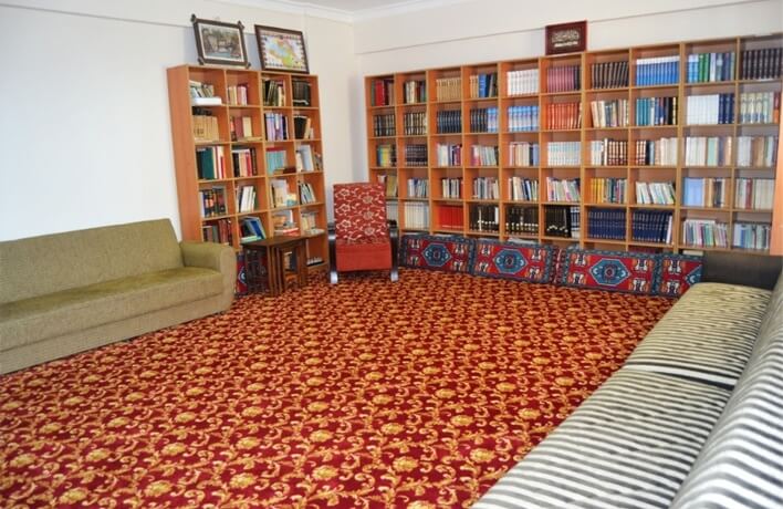 İlim Yayma Cemiyeti Asaf Ataseven Yükseköğretim Erkek Öğrenci Yurdu Kütüphane