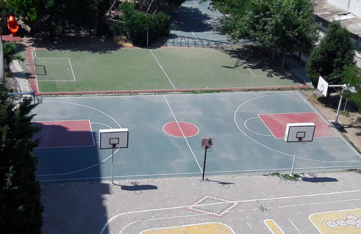 Kaymaklar Yükseköğrenim Erkek Öğrenci Yurdu Basketbol Sahamız